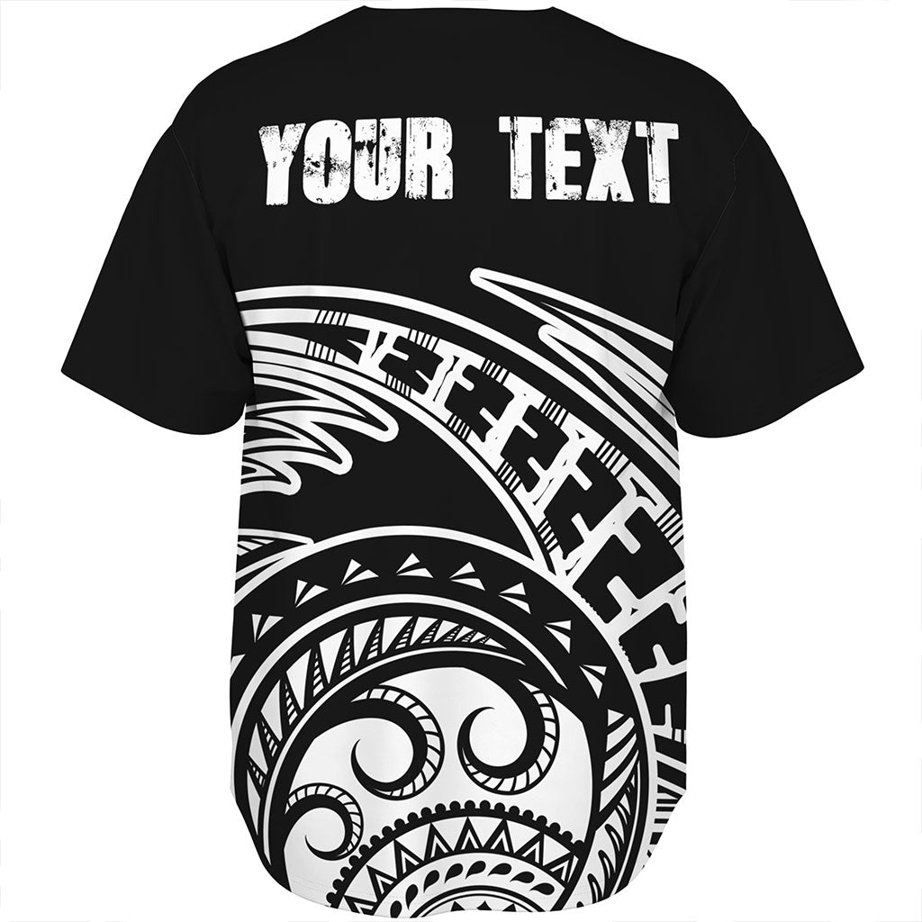 Fiji Baseball Shirt Custom Ethnic Style