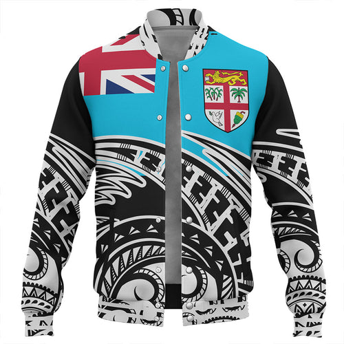 Fiji Baseball Jacket Custom Ethnic Style
