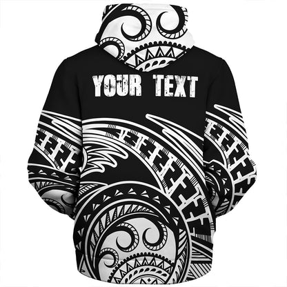 Fiji Sherpa Hoodie Custom Ethnic Style