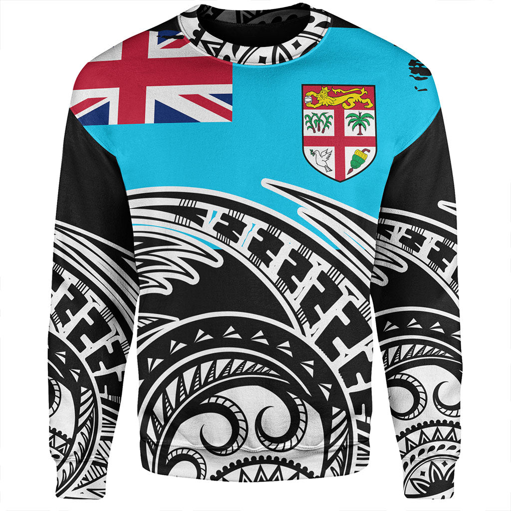 Fiji Sweatshirt Custom Ethnic Style