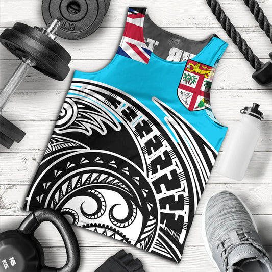 Fiji Tank Top Custom Ethnic Style