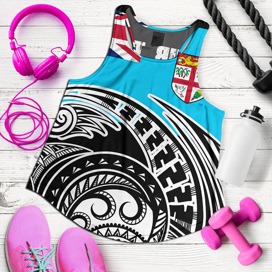 Fiji Women Tank Custom Ethnic Style