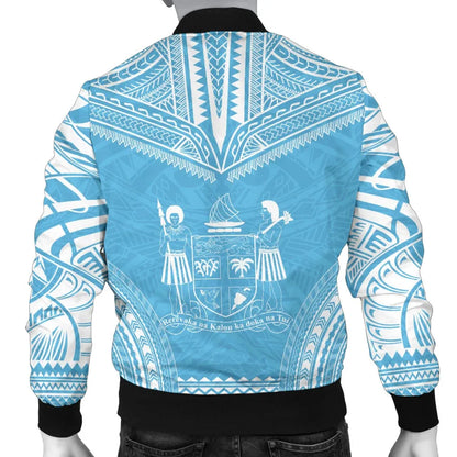 Fiji Flag Polynesian Chief Bomber Jacket
