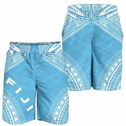 Fiji Men Shorts - Polynesian Chief Flag Version