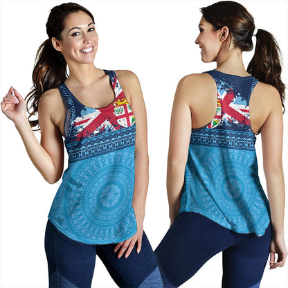 Fiji Women Tank Flag Bula Tribal