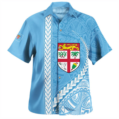 Papua New Guinea Custom Personalised Hawaiian Shirt Polynesian Tribal Patterns Curve Style