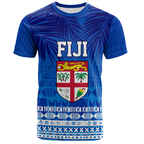 Fiji T-Shirt Happy Fiji Day Celebration Tropical Leaf
