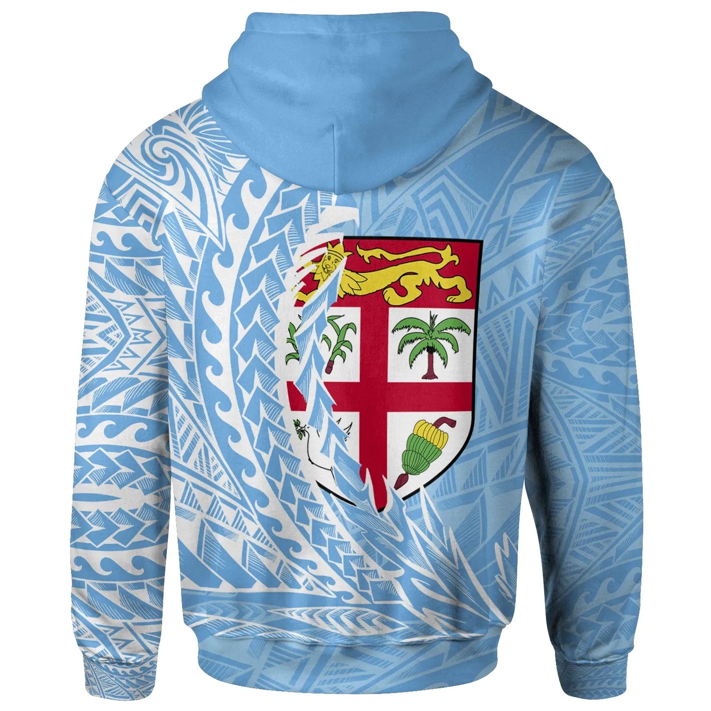 Fiji Hoodie - Custom Personalised Wings Style