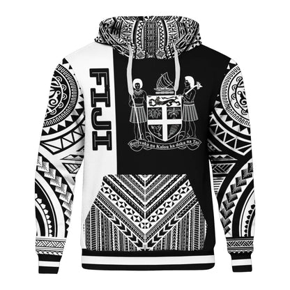Fiji Hoodie - Polynesian Special Black Style