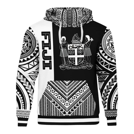 Fiji Hoodie - Polynesian Special Black Style