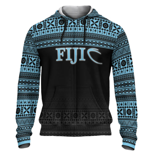 Fiji Hoodie - Rugby Fijian Tapa Pattern