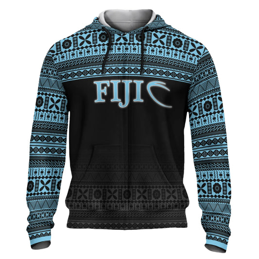Fiji Hoodie - Rugby Fijian Tapa Pattern