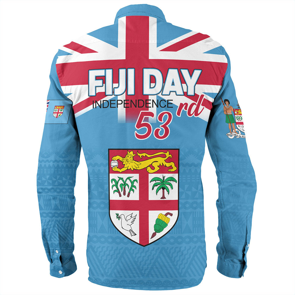 Fiji Long Sleeve Shirt Independence Day 2023