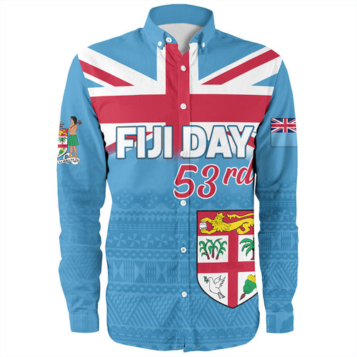 Fiji Long Sleeve Shirt Independence Day 2023