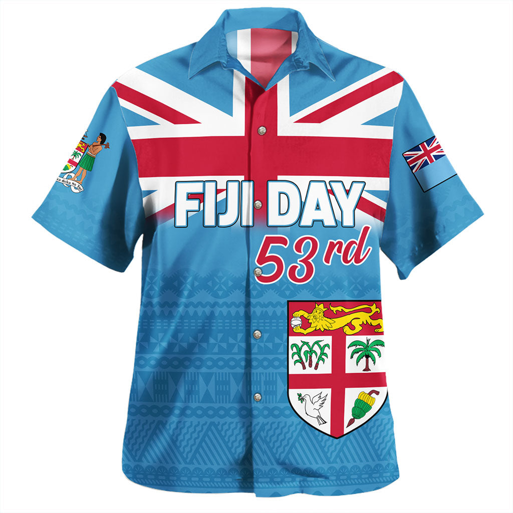 Fiji Hawaiian Shirt Suva Lion Simple Style