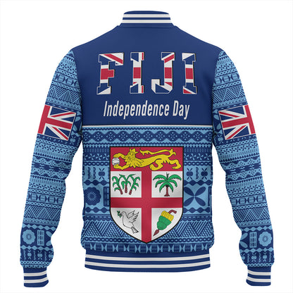 Fiji Baseball Jacket Happy Independence Day
