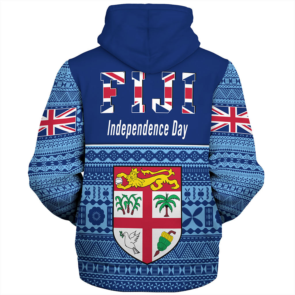 Fiji Sherpa Hoodie Happy Independence Day