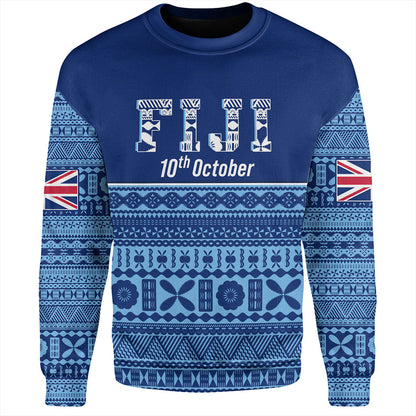 Fiji Sweatshirt Happy Independence Day