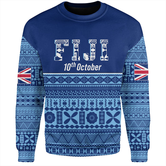 Fiji Sweatshirt Happy Independence Day