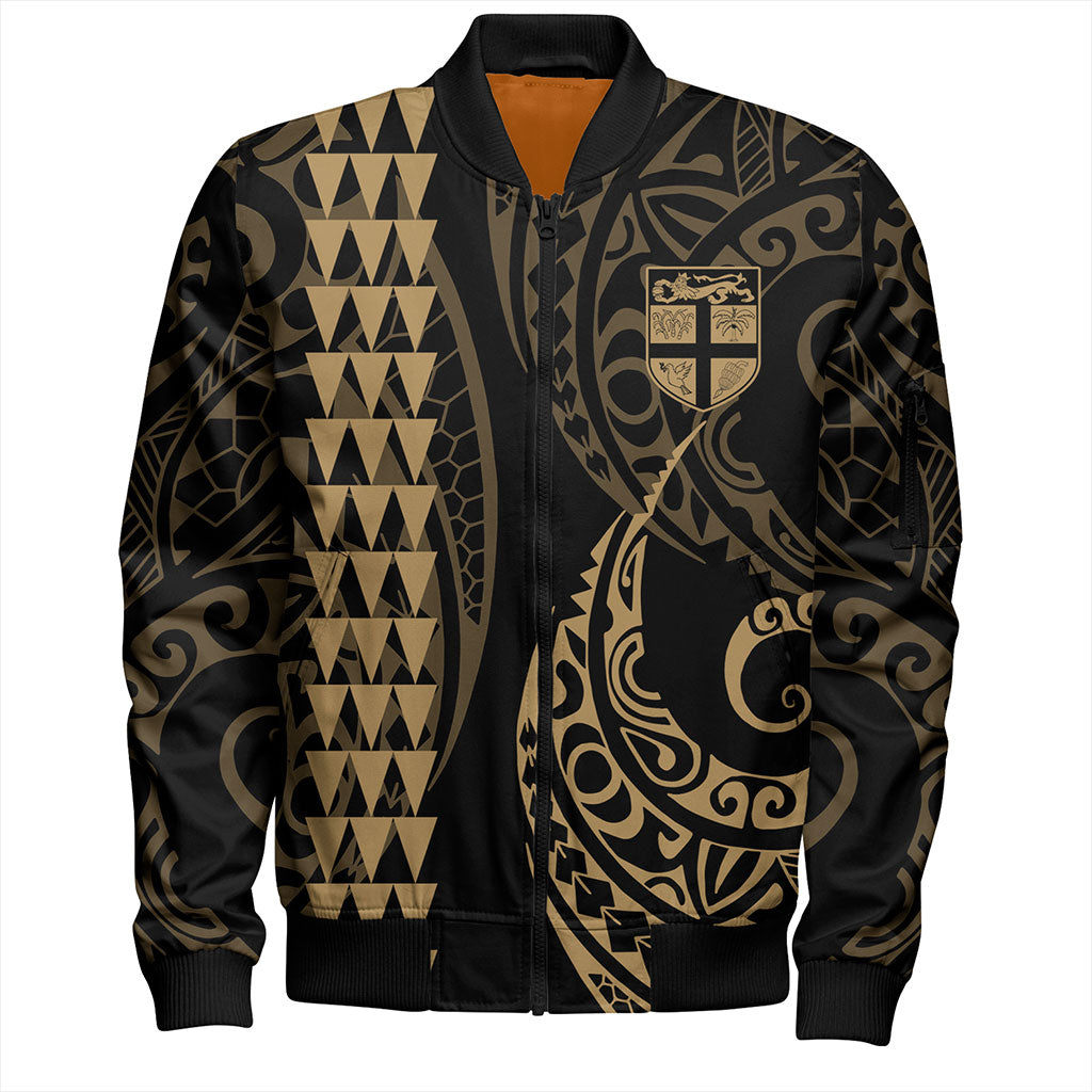 Fiji Bomber Jacket Kakau Style Ver.1