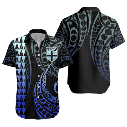 Fiji Short Sleeve Shirt Kakau Style