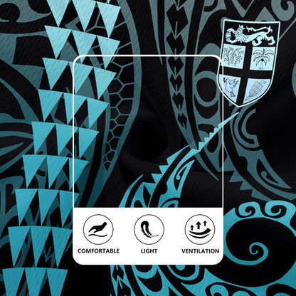 Fiji Rugby Jersey Kakau Style Ver.1
