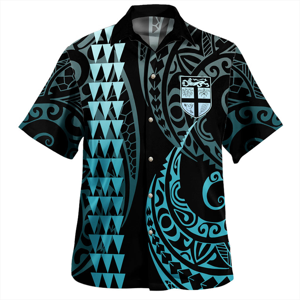 Fiji Hawaiian Shirt Kakau Style Ver.1