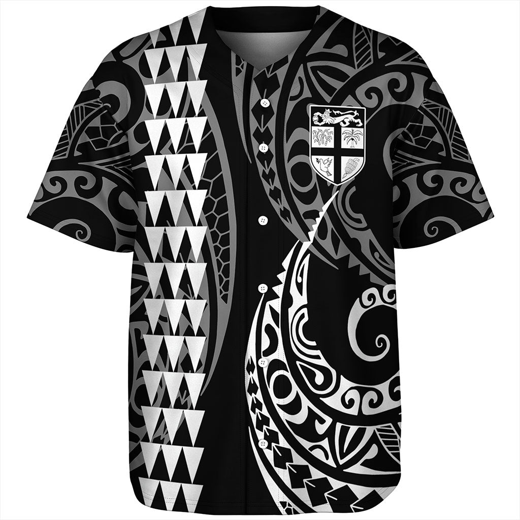 Fiji Baseball Shirt Kakau Style Ver.1