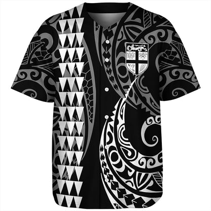 Fiji Baseball Shirt Kakau Style Ver.1