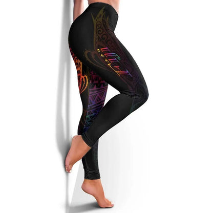 Fiji Legging - Butterfly Polynesian Style