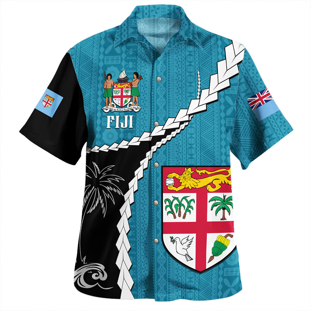 Fiji Hawaiian Shirt Bula Rugby Style
