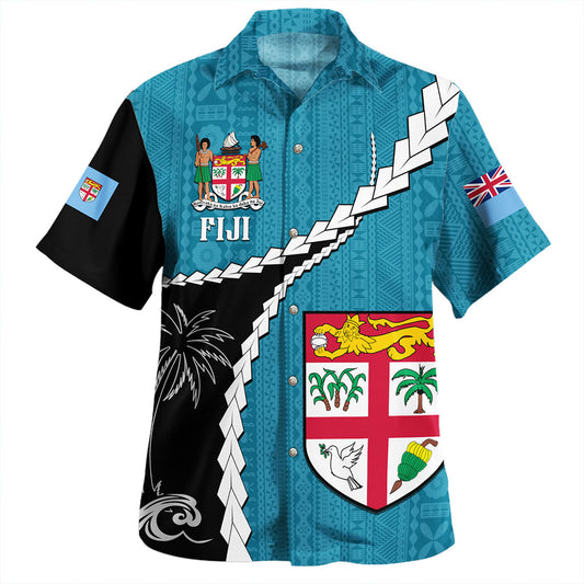 Fiji Hawaiian Shirt Bula Rugby Style