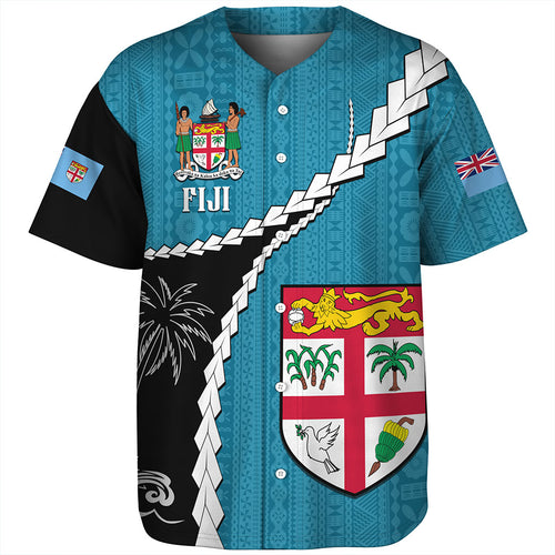 Fiji Baseball Shirt Masi Rugby