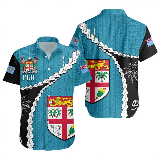Fiji Short Sleeve Shirt Masi Rugby