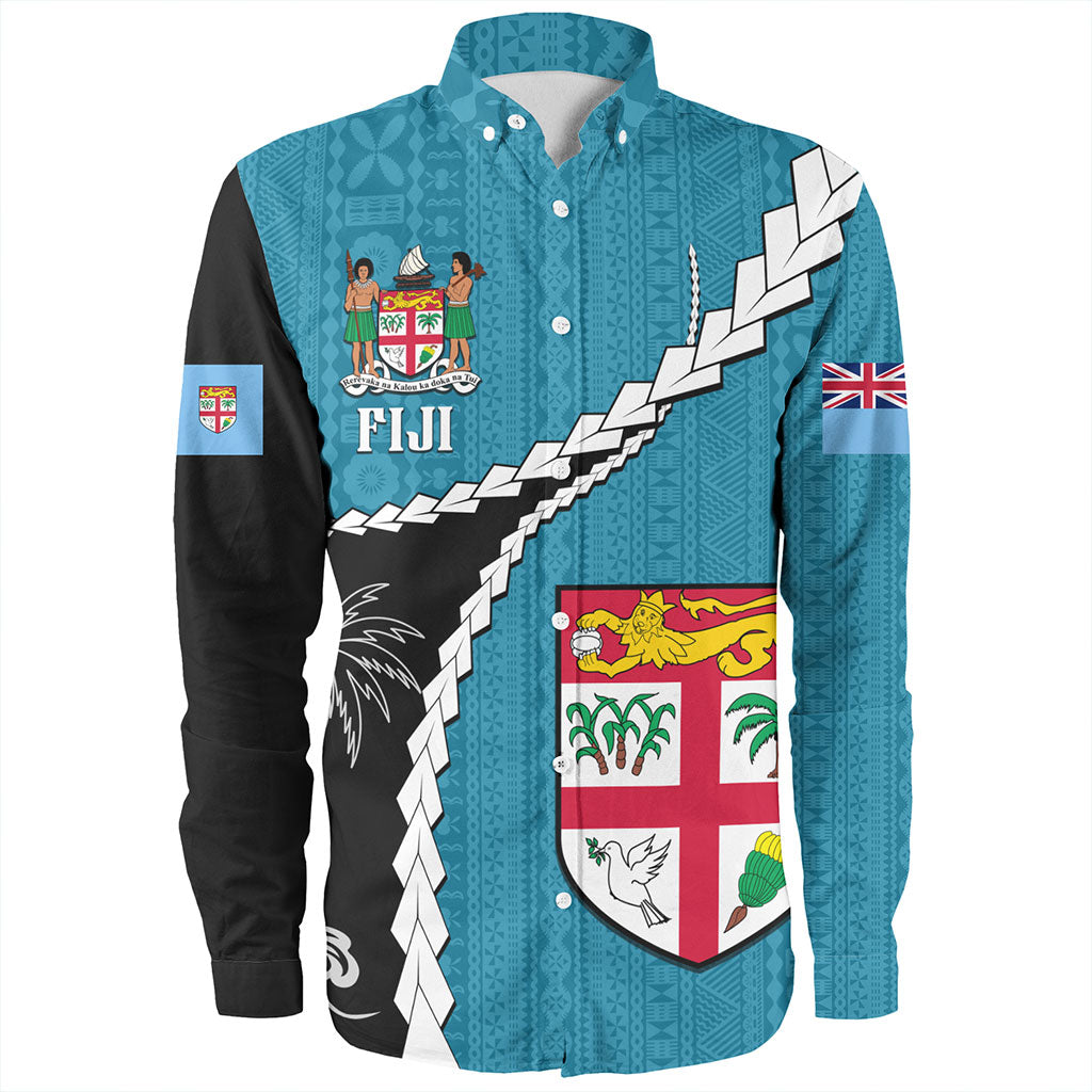 Fiji Long Sleeve Shirt Masi Rugby