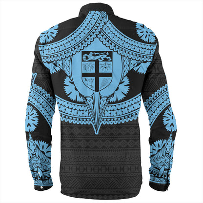 Fiji Long Sleeve Shirt Masi Tattoo Special