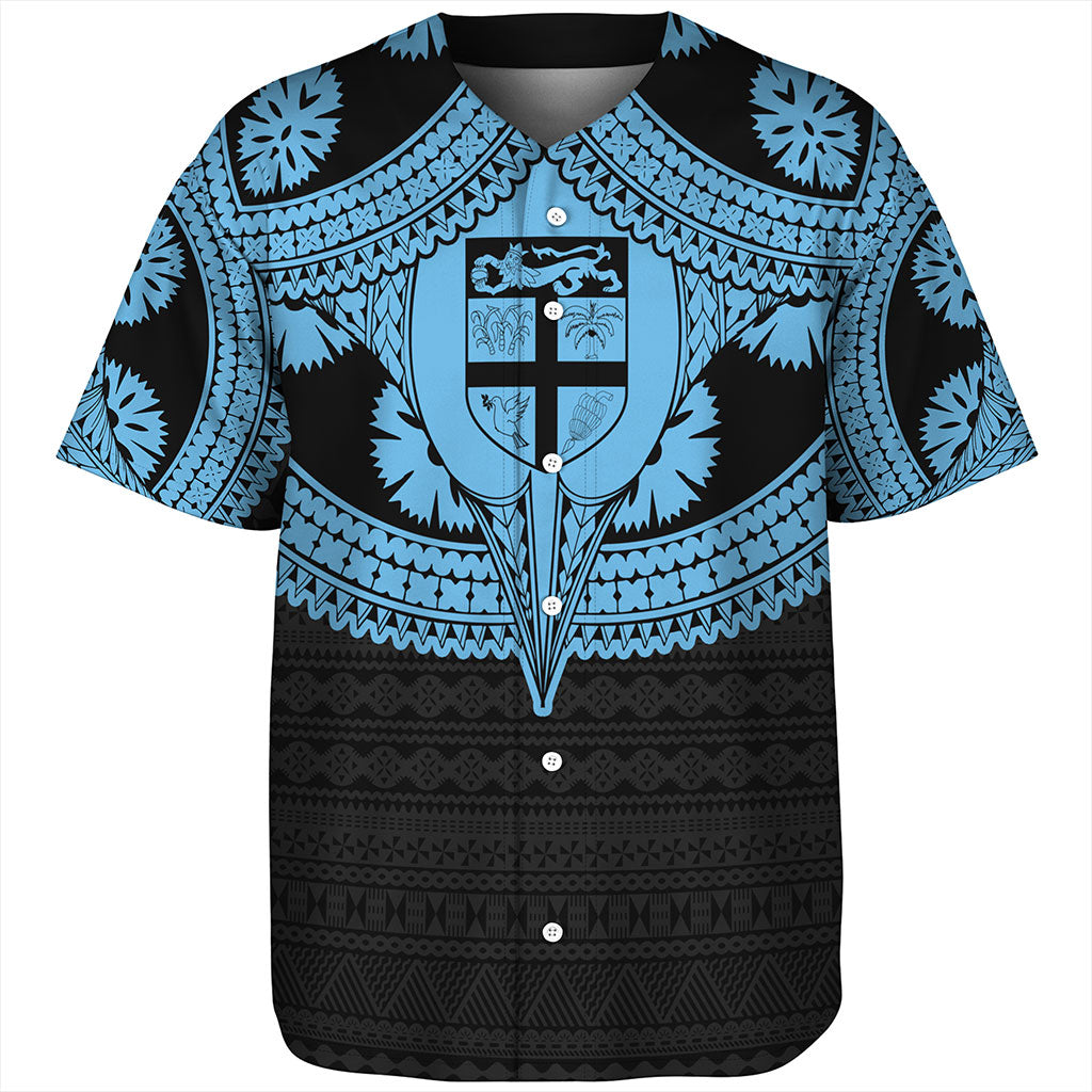 Fiji Baseball Shirt Masi Tattoo Special