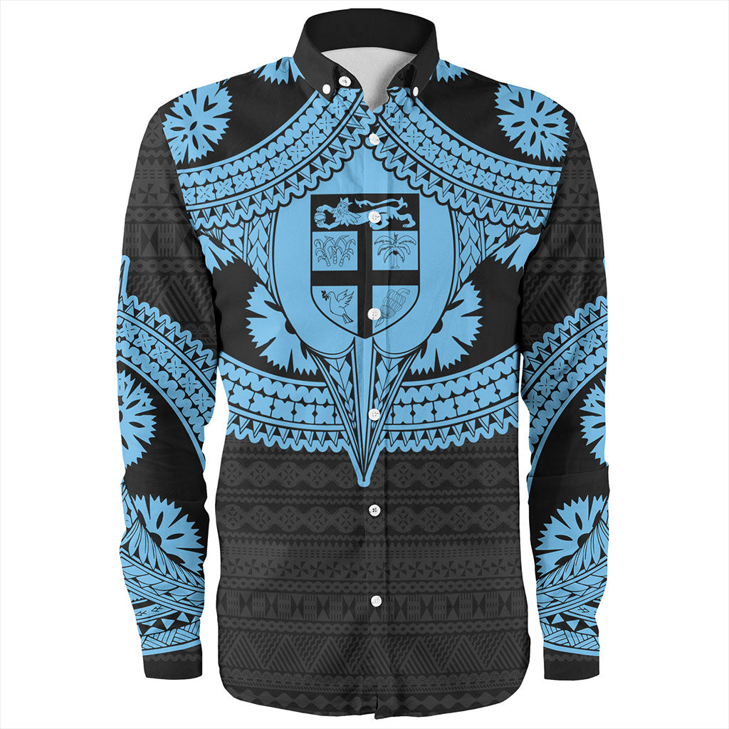 Fiji Long Sleeve Shirt Masi Tattoo Special