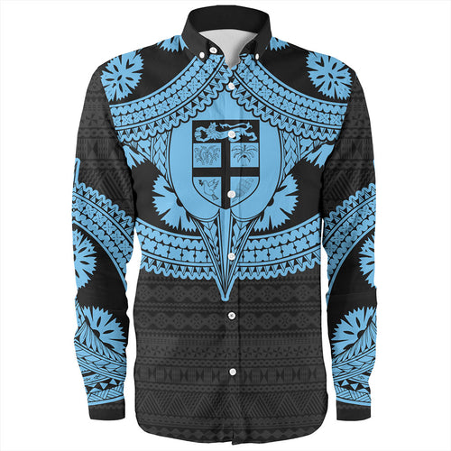Fiji Long Sleeve Shirt Masi Tattoo Special
