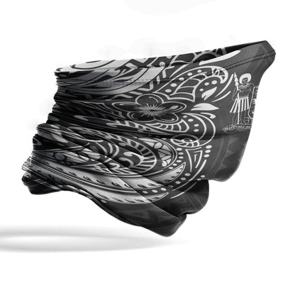 Fiji Neck Gaiter - Floral Tattoo White