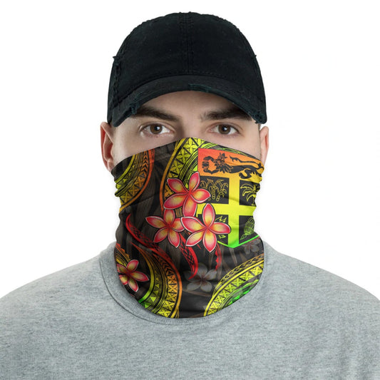 Fiji Neck Gaiter - Plumeria Reggae