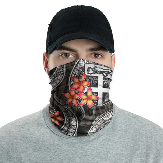 Fiji Neck Gaiter - Plumeria White