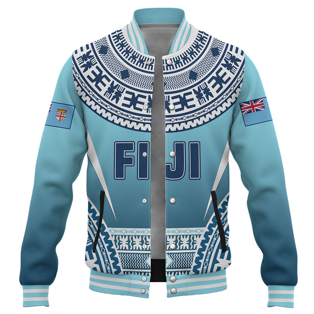 Fiji Baseball Jacket Pattern Traditional Circle Style