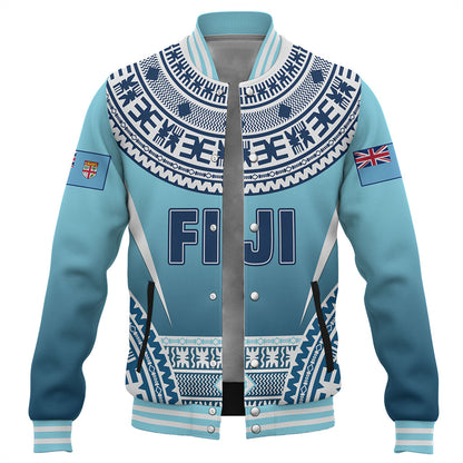 Fiji Baseball Jacket Pattern Traditional Circle Style