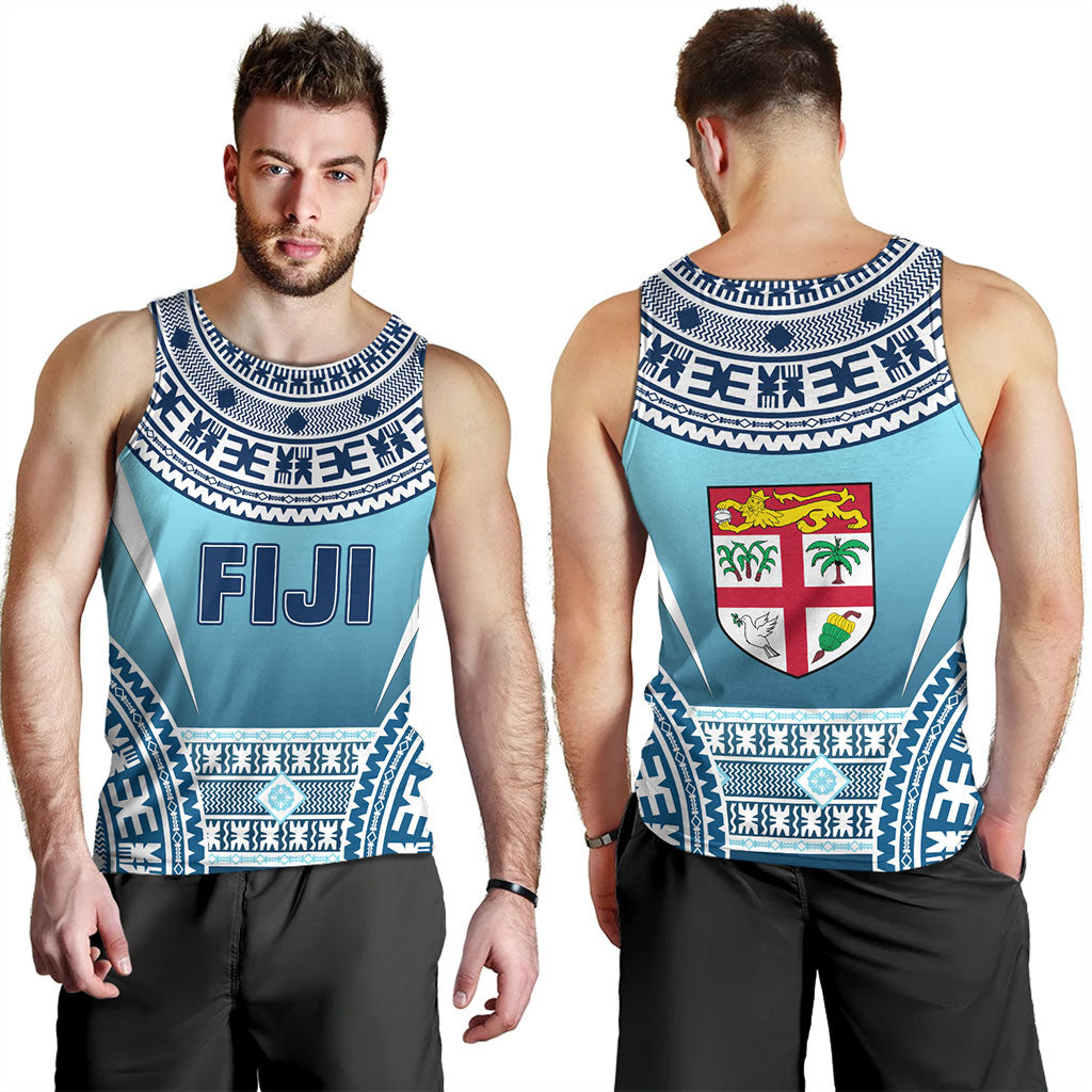 Fiji Tank Top Pattern Traditional Circle Style