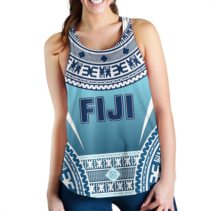Fiji Women Tank Pattern Traditional Circle Style