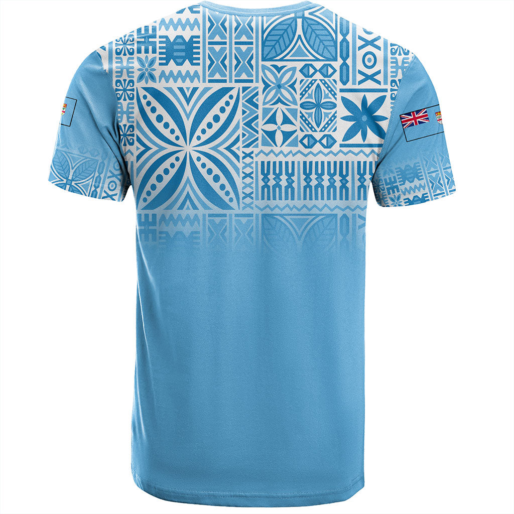 Fiji T-Shirt Coat Of Arms Pattern Traditional Style