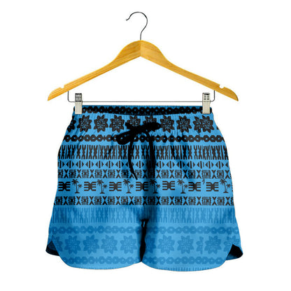 Fiji Women Shorts Pattern Tribal