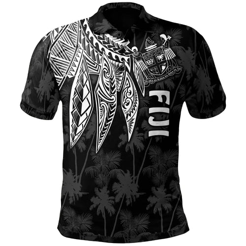 Fiji Polo - Polynesian Wings (White)