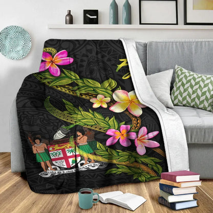 Fiji Polynesian Blanket - Plumeria Tribal